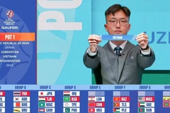 越南五人制国家队以第一档种子身份参与抽签的签位结果。（图片来源：亚足联）