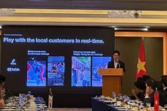 座谈会现场。图自越通社