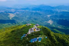 安子山。图自越通社