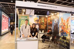 Mockingbird Pictures公司的展位。图自越通社