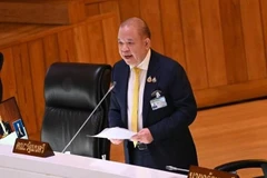 泰国商业部长披猜·纳利巴塔潘。图自《曼谷邮邮报》