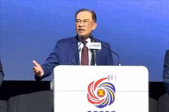 马来西亚总理安瓦尔·易卜拉欣。图自越通社