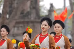 发展越南文化、越南人是国家可持续发展的精神基石和内生动力。图自越通社 