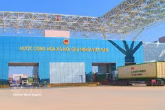 北仑II桥口岸。图自越通社
