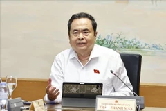 国会主席陈青敏。图自越通社