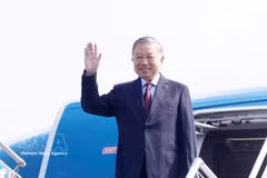 越共中央总书记、国家主席苏林。图自越通社