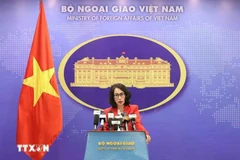 越南外交部发言人范秋姮。图自越通社