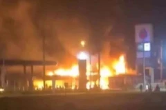 泰国南部一家加油站发生炸弹爆炸。图片来源：bangkokpost.com