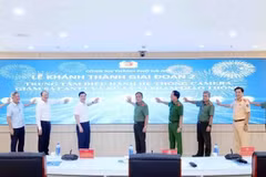 AI摄像头项目运行启动仪式。图自《人民报》