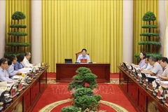 会议现场。图自越通社
