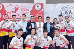 越南泰拳队6月1日结束在土耳其的比赛回国。图自互联网