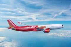 越捷购买的新一代宽体飞机A330neo。图自越通社