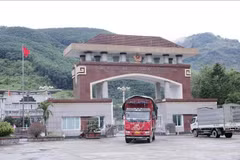 莱州省马鲁塘口岸。图自越通社