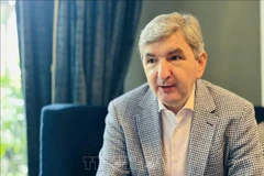 立陶宛驻新加坡兼驻越南大使达里乌斯·盖迪斯。图自越通社