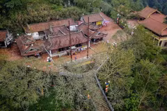 属于安子历史遗迹群的广宁省华安寺。图自越通社