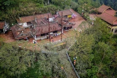 属于安子历史遗迹群的广宁省华安寺。图自越通社