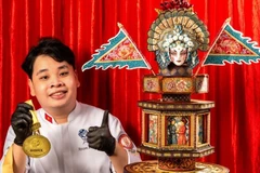 阮有天恩的作品《喜事倍唱》。图自天恩
