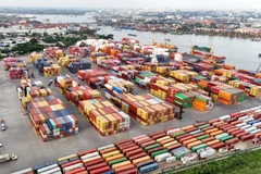 守德市SOWATCO龙平港。图自越通社 