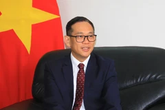 越南驻阿尔及利亚兼塞内加尔大使陈国庆在阿尔及尔就此访意义及越塞关系接受了越通社记者的采访。图自越通社