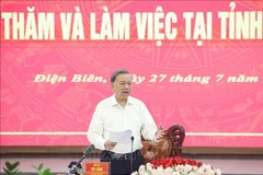 苏林指出，尽管奠边省不在此次省级行政区划调整范围之内，但当前正是奠边进行全面改革的良好时机。图自越通社