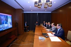 范明政总理在阿尔及利亚主持召开紧急视频会议 部署防洪救灾工作。图自越通社