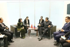 第18届不结盟运动峰会：邓氏玉盛会见各国领导