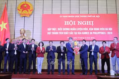 第30届东南亚运动会：河内拨出62.25亿越盾向教练员和运动员颁发奖金