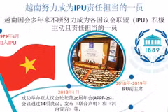 图表新闻：越南努力成为IPU责任担当的一员