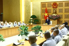 越南政府副总理陈流光与越南佛教协会比丘尼代表会面