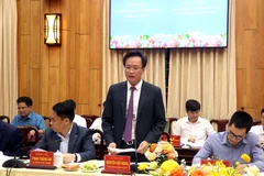老挝人民革命党中央组织部工作代表团对兴安省进行工作访问