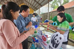 顺化市在垃圾分类和收集中的技术应用