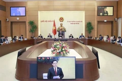 越南第十五届国会常务委员会第二十次会议拉开序幕
