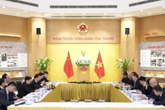 越南工贸部部长阮鸿延与云南省委书记王宁举行工作会谈