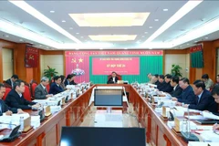 越共中央检查委员会对可再生能源项目有关违规党组织和党员进行审查和处分