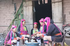 广宁省青衣瑶族妇女传统服装之美