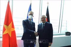 越南最高人民法院院长阮和平对德国进行访问