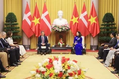 越南国家副主席武氏映春会见丹麦王储弗雷德里克
