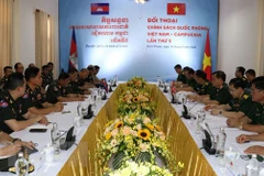 越南和柬埔寨举行第五次国防政策对话