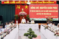 国家主席阮春福：同奈省需要寻找新的增长动力和增长模式