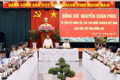 国家主席阮春福：同奈省需要寻找新的增长动力和增长模式