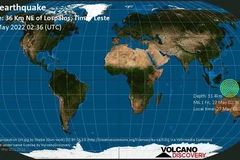 东帝汶附近海域27日发生6.1级地震 恐引发海啸