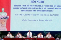 国家主席主持召开中部省市党委会议 就法治国家建设战略草案征求意见