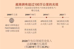 图表新闻：越南拥有超过100万公里的光缆