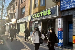 位于加拿大多伦多市，介绍越南咖啡产品的商店。图自越通社