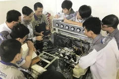为贫困青年进行职业培训