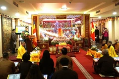 旅居俄罗斯越南佛教僧众举行佛历2562年佛诞大典