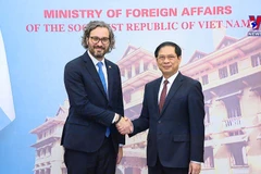 越南外长与阿根廷外长举行会谈