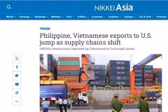 日经网刊登有关越南的文章。网页截图
