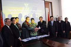 印尼和中国合作生产氧化铝