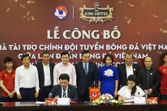 TNI - King Coffee有限公司成为越南国足队的赞助商